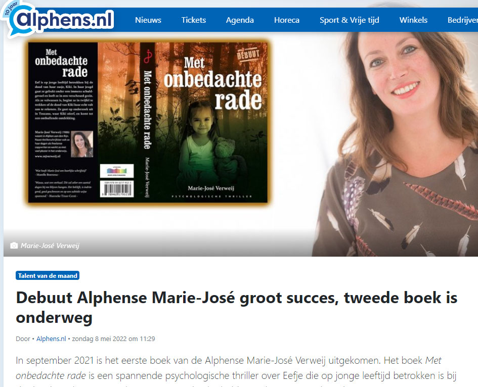 Alphens.nl talent van de maand