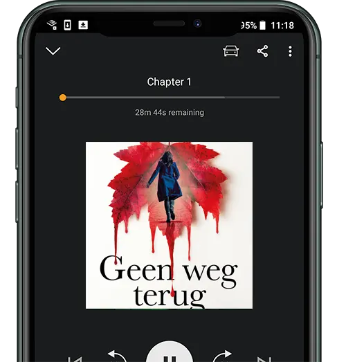 Audioboek van Geen Weg Terug bij Luisterrijk en STorytel
